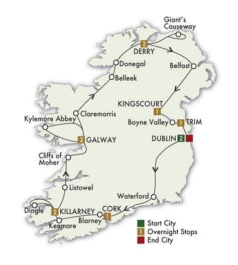cie escorted tours irish odyssey Explore Ireland's gorgeous scenery and rich history on this comprehensive Irish tour that hits every corner of the island